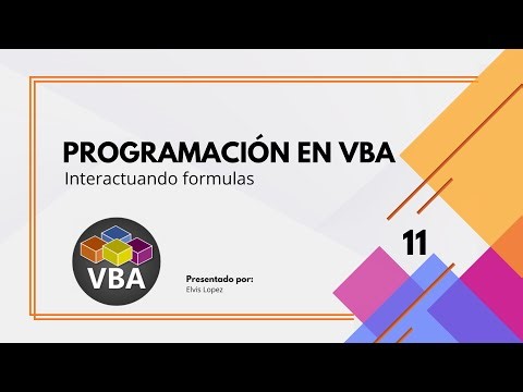 Programación en VBA - Interactando con formulas