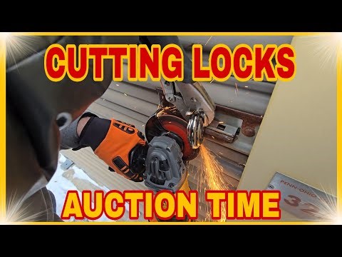 AUCTION TIME! Let's CUT Locks On ABANDONED STORAGE UNITS!