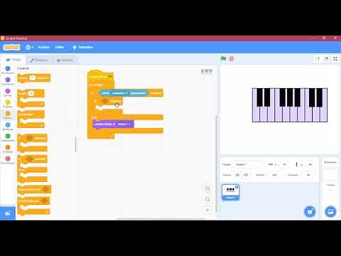 Piano en Scratch