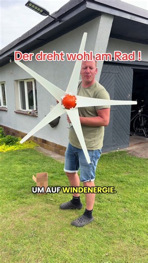 Ideales Windrad für Garten, Boot oder Terrasse – VEVOR Windrad