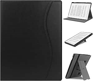 Case for 11.8 inch Remarkable Paper Pro (2024 Released) - with Stable Folding Stand Design and Pen Pocket,Remarkable Paper Tablet with 11.8” Color Display Cover,Auto Sleep/Wake- Black