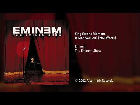 Eminem - Sing For The Moment (Clean Version) [No Effects]