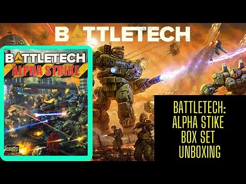 BattleTech: Unboxing the Alpha Strike Box Set