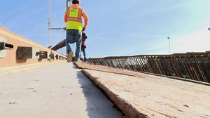 Bridge Built in 1960s Making Way to Larger Replacement