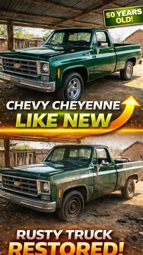 Chevy Cheyenne Reborn 🚚🔥 | 50-Year-Old Truck Like New