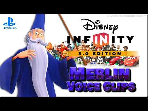 All Merlin Voice Clips • Disney Infinity 3.0 • (Jeff Bennett) All Voice Lines