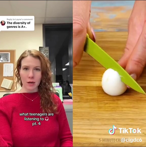 Part 143 : you know the playlist goes hard when there’s a partita on it #teacher #teachertok #highschoolteacher #highschool #music