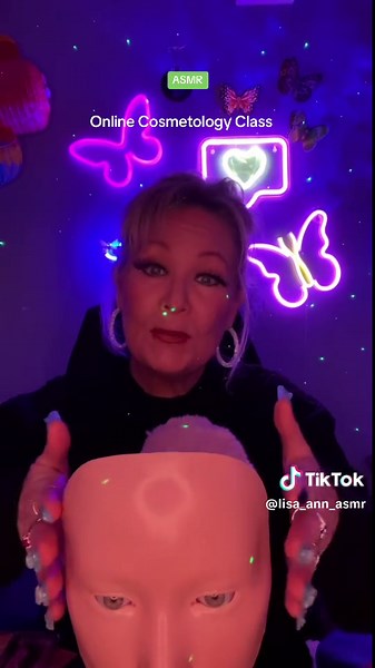 ASMR 1st Online class on the basics of applying makeup 😎 #asmr #asmrvideo #asmrsound #asmrroleplay