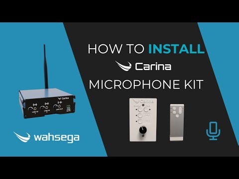 How to Install the Carina Wireless Microphone Kit