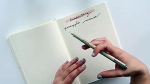 Bullet Journal HANDWRITING Tutorial | Brush Lettering and Cursive Tips For Beginners