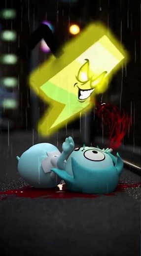 When Connie got a BRUTAL BEATING by Lightning! - Dandy's World Animation