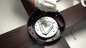 Jushua 42 in. Black Indoor Downrod Mount Ceiling Fan with Light Remote Control, 4 Blade Ceiling Fans 6 Speed Levels CT-42B-B4