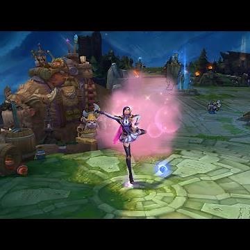 Caitlyn Academia de Combate (Interacciones) | League of Legends