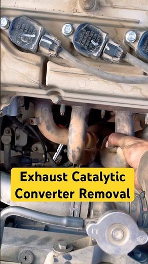 How to Remove Catalytic Converter | Changan Alsvin Easy Method changen alswin #automobile