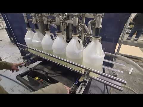 Fill Cycle and Operation - Tabletop Overflow Filling Machine