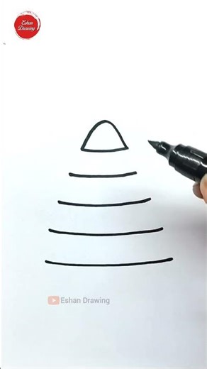 Rainbow Colour Drawing 🌈 | Easy Color Art for Beginners #shorts #drawing