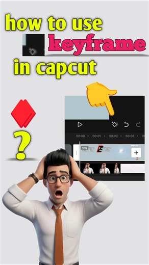 how to use keyframe in capcut ♦️#capcut #keyframe #shorts