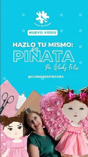 DIY: Piñata 🖌️✨ Step-by-step tutorial to make your own piñata! #create #art