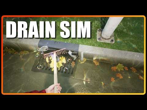 DRAIN SIM - Draining Water! - PC Gameplay