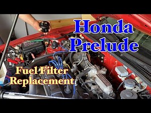 Honda Prelude fuel filter replacement