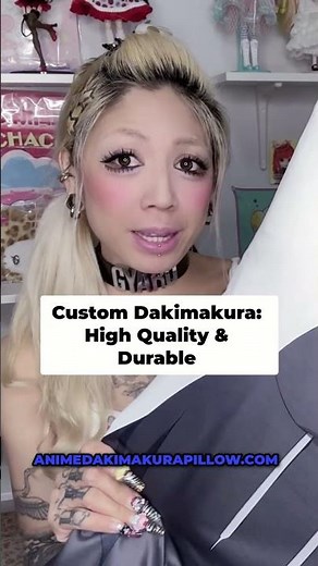 Custom Dakimakura Anime Pillow: Best Quality & Giveaways! #shorts