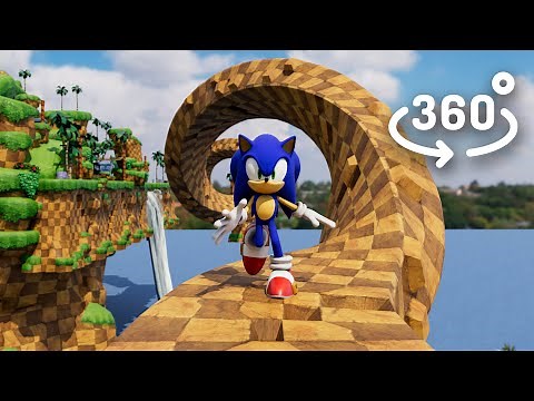 Sonic 360 / VR experience - Green Hill Zone [First Person]