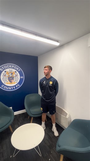 🗣️Will Smythe catches up with Harley Monaghan ahead of today’s fixture against Longridge Town | Stockport Town FC