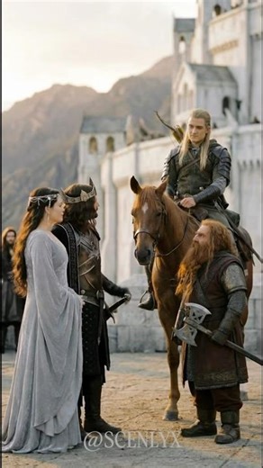 Life of Gimli: The Fourth Age Begins Part 1 #lotr #gimli #legolas #aragorn #ai