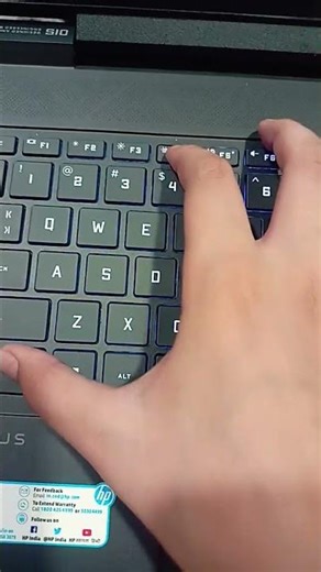 How to Turn On/Off Hp Victus Keyboard Lights