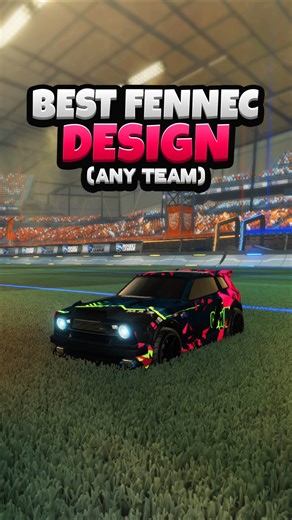 Fennec Design (Any Team) #60 #RocketLeague #RocketLeaguePresets #RocketLeagueDesigns