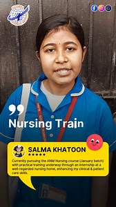 🌟 Congratulations Salma Khatoon! 🌟 A proud moment for Global Technical Institute – Our dedicated Nursing student Salma Khatoon has secured an internship in a reputed nursing home! 🏥👩‍⚕️ Wishing you great success on this new journey! 💐 🎯 Best NURSING TRAINING Institute in Kolkata 👉 #GlobalTechnicalInstitute 🪙 Run by : Gita Chowdhury Education Society ✅COURSE : ANM Nursing Training (Auxiliary nurse midwife) GNM Nursing Training (General Nursing Midwifery) 🧿 Approved by INC, WBNC & KNC 🧿A