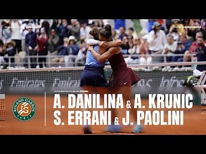 Highlights Danilina/Krunic vs Errani/Paolini Women's Doubles Final | Roland-Garros 2025