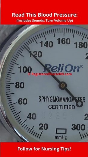 Blood Pressure Practice: Listening to Korotkoff Systolic and Diastolic Sounds #shorts
