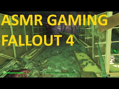 ASMR Fallout 4 Gaming. Soft Spoken, Male, Mouse and Keyboard Sounds, Gaming Sounds