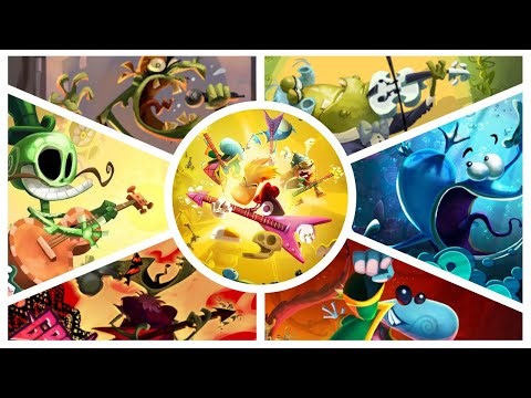 Rayman Legends All Music Levels