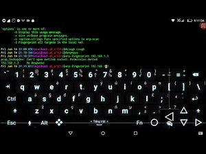 Termux Tutorial: arp-scan and arp-fingerprint