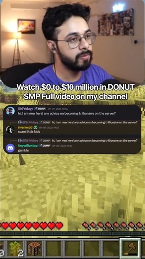 how to make money on Donut SMP server #minecraft #gaming