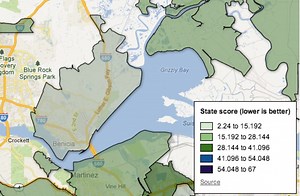 How Bad is Pollution in Benicia?  See What New State Figures Say (Map)