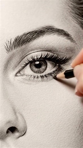 “From Blank Paper to Beautiful Girl Sketch ✨”