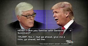 Hugh Hewitt on Donald Trump: Most People Thought It Was a Fair Interview