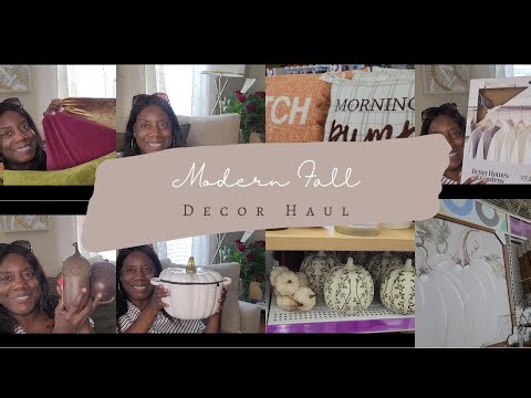 Modern Fall Decor Hall ~Walmart Fall Must-have