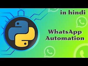 WhatsApp Automation in python using selenium | Python project in Hindi