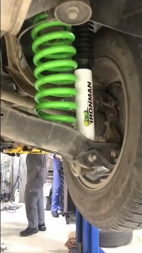 ironman 4x4 lift kit installed on suzuki grand vitara 2015