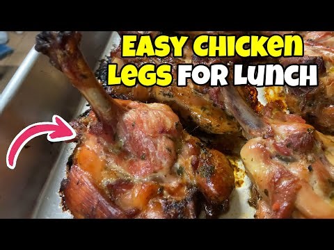Easy Chicken Legs for Lunch ⭐ CookingGizmos