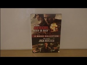 Jack Reacher 1-2 Box Set (UK) DVD Unboxing
