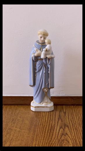Vintage Porcelain St. Anthony of Padua Restoration