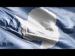 🇦🇶 Antarctica Flag: Waves of Exploration in Stunning 4K 🌟
