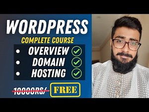 Complete FREE WordPress Course | WordPress Tutorial for Beginners (Step by Step) | Part#1