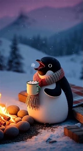 Cozy Penguin Day #funny #penguin #memes