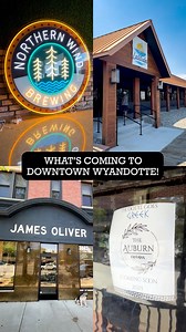 There’s a fresh wave of local flavor, fun, and creativity coming to Wyandotte! 🙌 Take a peek at 5 new businesses setting up shop downtown: 1️⃣ Northern Wind Brewing Brand-new brewing system ready to pour pints 🍺 2️⃣ Latitudes Restaurant & Bar – Indoor/outdoor dining with stunning Detroit River views 🌊 3️⃣ James Oliver Coffee – Their first Wyandotte location is here! ☕ 4️⃣ Wyandotte Rage Rooms – Smash therapy, custom music, and lighting 💥 5️⃣ The Auburn Taverna – Greek cuisine with a modern t